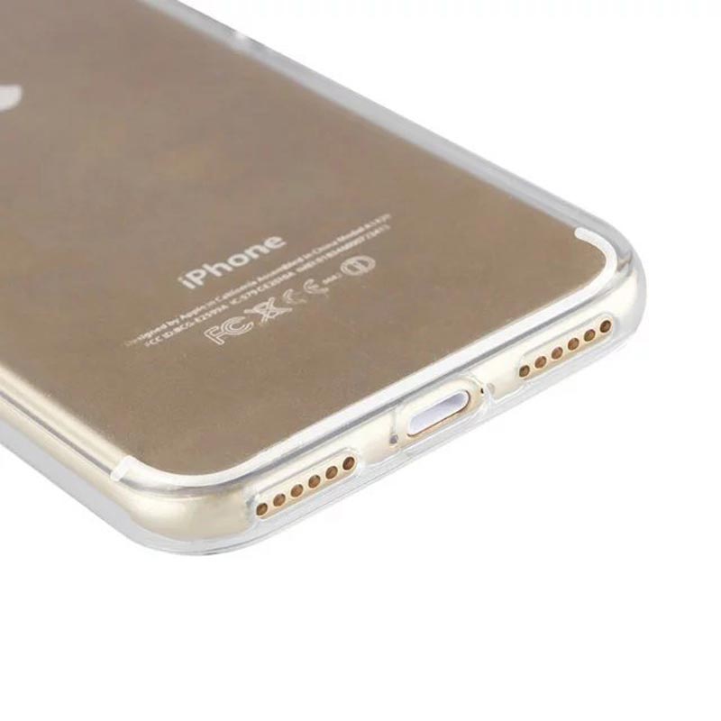 Apple iPhone 8 Silikoncase Gummi Durchsichtig