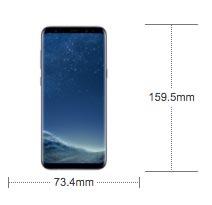 Format des Samsung Galaxy S8 Plus