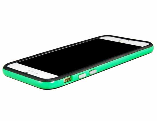 hochwertige Bumper Handy Cover aus Silikon für iPhone 7